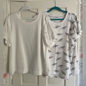 Jane + Delancey Bundle of 2 Shortsleeve Shirts 1X